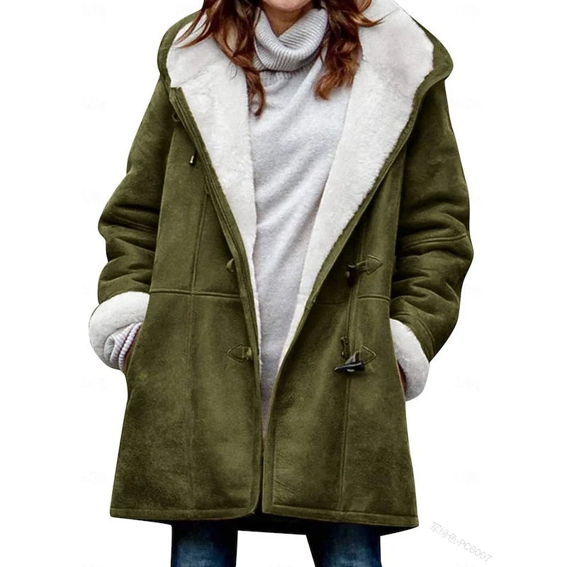 Women’s Hooded Winter Coat Relaxed Fit for Cozy Warmth 2