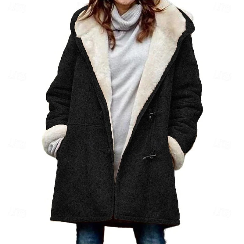 Women’s Hooded Winter Coat Relaxed Fit for Cozy Warmth 3