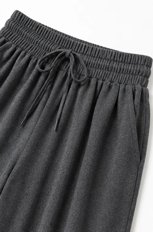 Women’s Two-Piece Turtleneck Top and Wide-Leg Pants Set Comfortable Casual Outfit 8