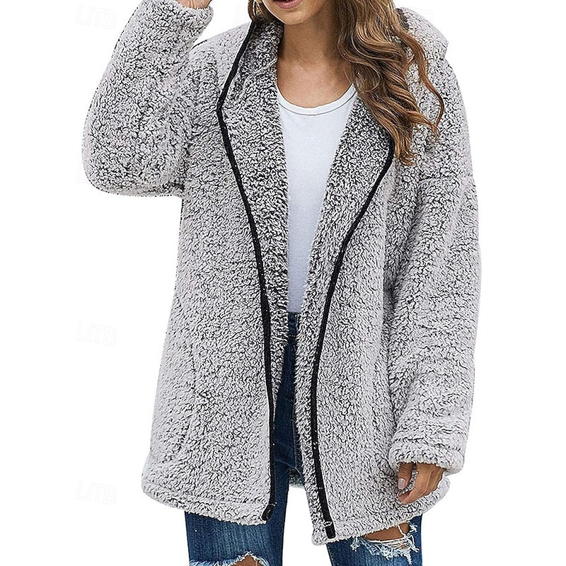 Women’s Hooded Jacket Cozy Lightweight Design 3