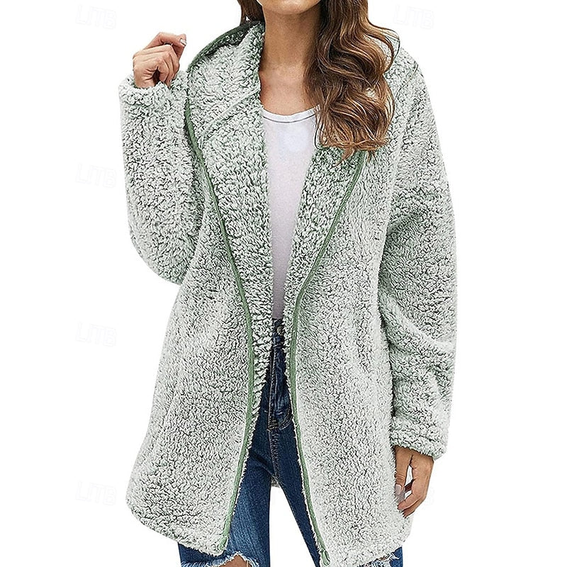 Women’s Hooded Jacket Cozy Lightweight Design 4