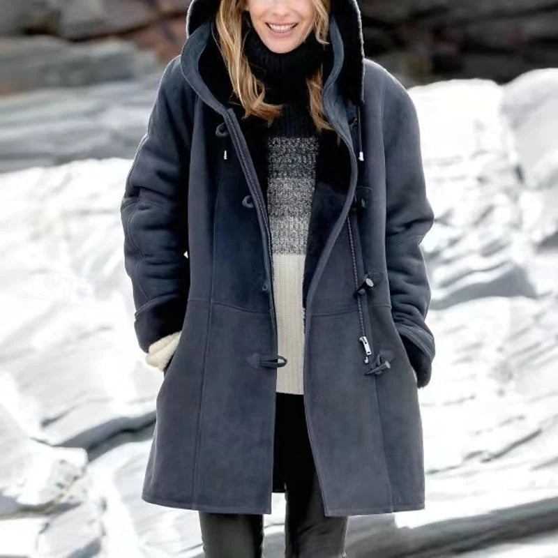 Women’s Hooded Winter Coat Relaxed Fit for Cozy Warmth 0