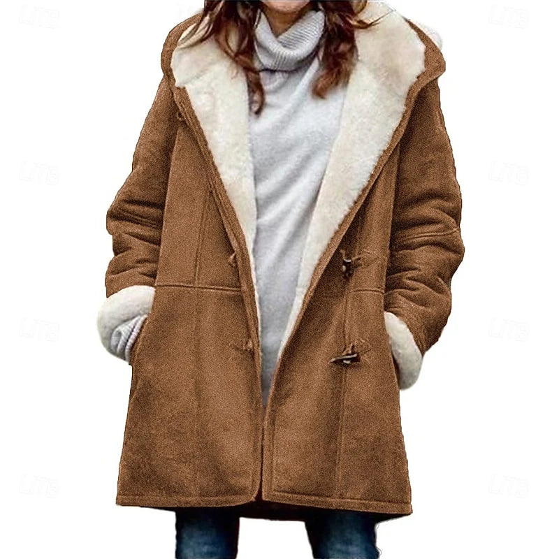 Women’s Hooded Winter Coat Relaxed Fit for Cozy Warmth 5