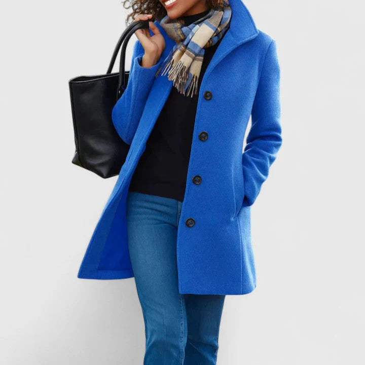Women’s Longline Coat Tailored Relaxed Style for Winter 6