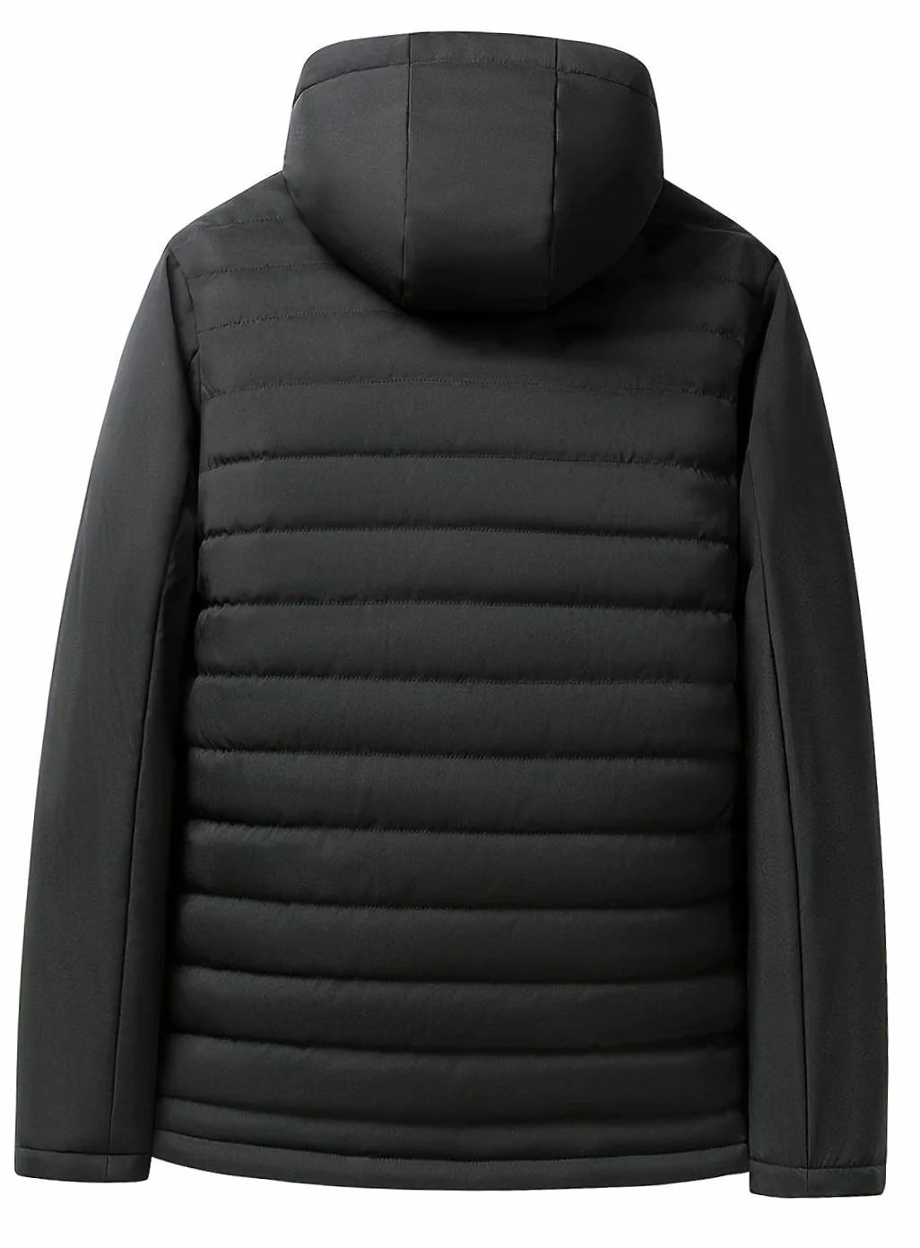 Women’s Quilted Jacket Hooded Fleece-Lined Relaxed Fit 2